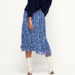 Ba&sh Sina Pleated MIDI Skirt